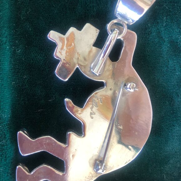 Kokopelli pendant/pin - Picture 6 of 12